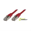 Image de Câble Ethernet Micro Connect B-FTP601R Cat6 FTP 1m - Rouge - MICRO CONNECT