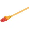 Image de Cable Reseau Microconnect Cat6 Utp Jaune 2 M