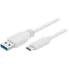 Image de Câble USB de type-C - MICRO CONNECT - USB 3.1 - 50 cm - moulé - blanc