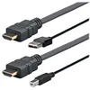 Image de VivoLink Pro Câble HDMI HDMI - USB USB HDMI (M) pour USB type B HDMI (M) 4 m support 4K