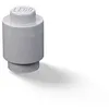 Image de Boîte de rangement empilable - LEGO - BRIQUE 1 PLOT RONDE - Gris - Ø 123 mm - Enfant