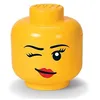 Image de Rangement en forme de tÃªte de fille LEGO - Petit (clin d'Â¿il) en occasion ou reconditionné