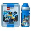 Image de Coffret Lunchbox Lego City Room Copenhagen Bleu/argent, 2 Pieces, Avec Gourde 40581735