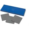 Image de Étagère Murale LEGO - Bleu - 3 Plaques LEGO - 385x25x15 cm - Pour Enfants et Adultes
