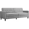 Image de Hartford Ii - Canapé-lit 3 Places En Tissu Gris