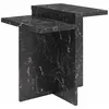 Image de Brielle - Table Basse En Effet Marbre Noir