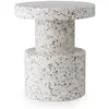 Image de NORMANN COPENHAGEN tabouret table basse BIT STOOL (Blanc - LDPE 100 % recyclé)
