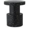 Image de NORMANN COPENHAGEN tabouret table basse BIT STOOL (Noir - LDPE 100 % recyclé)
