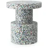 Image de NORMANN COPENHAGEN tabouret table basse BIT STOOL (Blanc / Multicolor - LDPE 100 % recyclé)