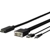 Image de VivoLink Pro VGA + Audio to HDMI 1M 1 m HDMI VGA (D-Sub) + 3.5mm + USB A Mâle Mâle Noir