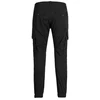 Image de Jack & Jones - Pantalon Cargo Jack & Jones Paul En Coton Stretch Noir - Noir 39