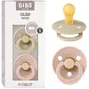 Image de Sucettes Bibs Bibs Taille 1 0-6 Mois Vanille Blush Latex De Caoutchouc Naturel