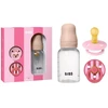 Image de Coffret Cadeau Biberon Bibs Baby Sprinkle Blush Avec 2 Téterelles Et 1 Bouteille