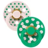 Image de Tétine Bibs Studio Colour Caoutchouc Naturel T1 Cactus Pétale Lot De 2
