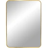 Image de Miroir Rectangulaire En Aluminium Madrid   L 50 X H 70cm-beige