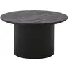 Image de Table basse marron foncé ø 80 x 45 cm #DS