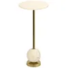 Image de Table dappoint en laiton et marbre 255 x 53 cm
