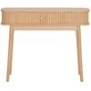 Image de Nikko console 2 portes pin naturel.