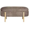 Image de Branca banc avec rangement marron.