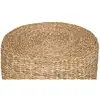 Image de Rivera pouf - pouf, jonc de mercoton, naturel ø40x40 cm 1504072