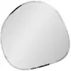 Image de Miroir mural métal argenté de forme organique devonport   l 50 x h 50cm