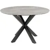 Image de Heaven table de salle à manger Ø119cm gris.