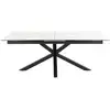 Image de Table de salle à manger rectangulaire extensible en céramique 8 à 10 places l200 à 240 - neiva H000023263