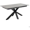 Image de Heaven table de salle à manger 90x168/210cm avec 1 plateau supplémentaires gris.