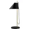 Image de LOUIS POULSEN lampe de table YUH (Laiton / Noir - Aluminium, laiton et marbre)