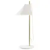 Image de LOUIS POULSEN lampe de table YUH (Laiton / Blanc - Aluminium, laiton et marbre)