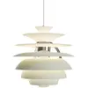 Image de LOUIS POULSEN lampe à suspension PH SNOWBALL (Vert poussiéreux / Chrome - Aluminium)