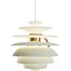 Image de LOUIS POULSEN lampe à suspension PH SNOWBALL (Vert poussiéreux / Laiton - Aluminium)