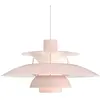 Image de LOUIS POULSEN lampe à suspension PH 5 MONOCHROME (Rose p - Aluminium)