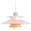 Image de LOUIS POULSEN lampe à suspension PH 5 (Pastel bleu rose pe - Aluminium)