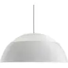 Image de LOUIS POULSEN lampe à suspension AJ ROYAL (Blanc, Ø 50 cm, 2700K - aluminium / acier)