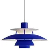 Image de LOUIS POULSEN lampe à suspension PH 5 MINI MONOCHROME (Bleu - Aluminium)