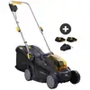 Image de Tondeuse Gazon 2 Batteries 20v 2ah Lame 33cm Bac 35l Texas Lmx2033
