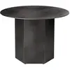 Image de GUBI table basse EPIC COFFEE TABLE Ø 60 cm (Midnight Black Steel - Acier)