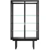 Image de GUBI buffet PRIVATE VITRINE (Chêne teinté brun/noir - bois et verre)