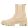 Image de Bottines femme Only Shoes Onlbetty-1 aspect nubuck beige - lacets semelle crantée