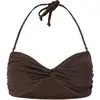 Image de Haut de maillot de bain femme Athlecia Larinie Marron EA251484-5129