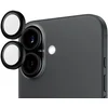 Image de Anneau De Protection Pour Iphone 16/16 Plus Hoops Black Lens Noir Panzer Glass