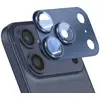 Image de Protection Objectif Caméra Pour Iphone 17 Pro Pictureperfect Cadre En Aluminium Bleu Panzer Glass