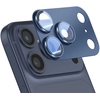 Image de Protection Caméra Pour Iphone 17 Pro Max Pictureperfect Cadre En Aluminium Bleu Panzer Glass