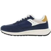Image de Jack & Jones - Baskets Running Bleu Marine Avec Un Talon Plat Et Des Lacets - Bleu Foncé 45