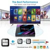 Image de MEDIA STREAMER - BOX MULTIMEDIA Android 90 TV Box H96 Max 4K 3D Smart TV Box 4GB RAM +32GB ROM RK3318 Quad-Core 64bit Cortex-A53
