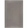 Image de NOVATREND - Tapis de salon design tressé en laine PILAT - Gris - 120x170 cm