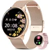 Image de 2025 Montre Connectée Femme Avec Et/Hrv/Siri 1.39 Tft Smartwatch Avec Appel Bluetooth Moniteur De Sommeil Spo2 Cycle Menstr