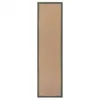 Image de NOVATREND - Tapis de couloir moderne en jute RIKA - Vert kaki - 60x230 cm