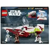 Image de Jouet de Construction - LEGO - 75333 - Star Wars - Chasseur Jedi d’Obi-Wan - 2 Minifigurines